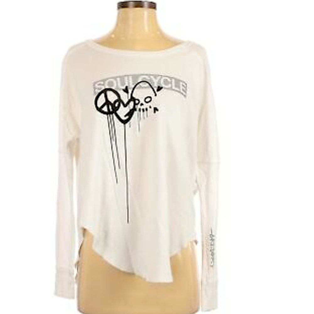 NWOT SOULCYCLE RAW HEM LIGHTWEIGHT THERMAL